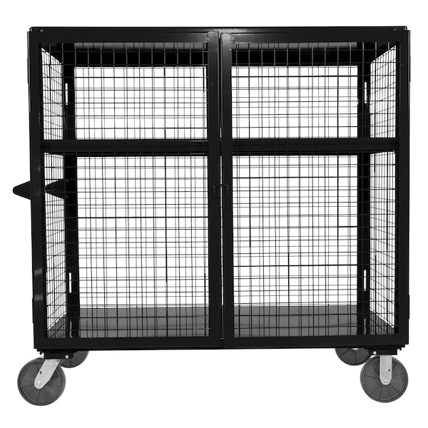 1000 lb Capacity, 33 W x 64.5625 L x 61.625 H, 2 Shelves
